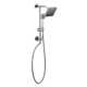 90 Degree 2.5 GPM Shower Head with Immersion