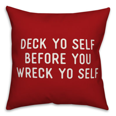  Housse de coussin Deck Yo