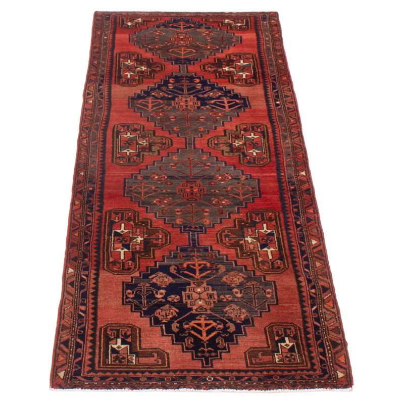 Tapis de couloir unique en laine noué à la main nouvel âge 3 pi 5 po x 10 pi Jesselee
