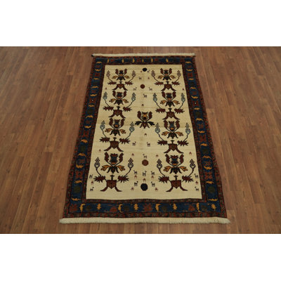 New Vegetable Dye  Traditional Rug 4x6