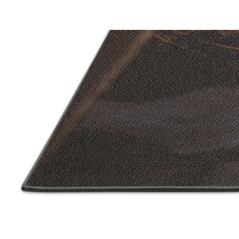 Tapis brun Horse 31, Rectangle 5 pi x 7 pi