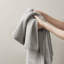 Ensemble 6 serviettes de bain en coton jacquard Spa-1131832642