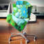 Massive fleur fractale - coussin imprimé floral-30729903-30729906-30735648