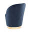 Dominique Velvet Barrel Chair-176836278
