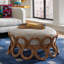 Riviera Round Ottoman