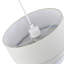 Contemporary Round Triple Tier Cotton Fabric Pendant Light Shade-1179787634