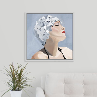 « nage cap ii », peinture sur toile