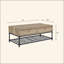Table basse Brantley
