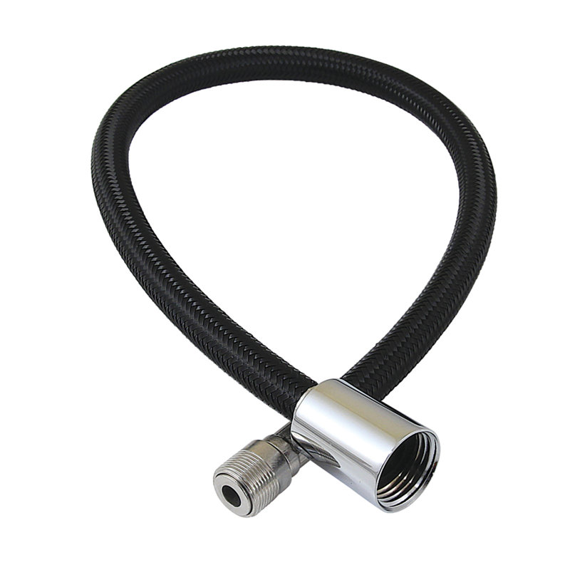 Tuyau d'arrosage de robinet de cuisine, Chrome poli