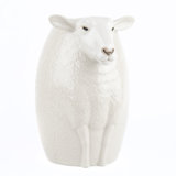 Flower Vase - O/S - Sheep - Suffolk Sheep White