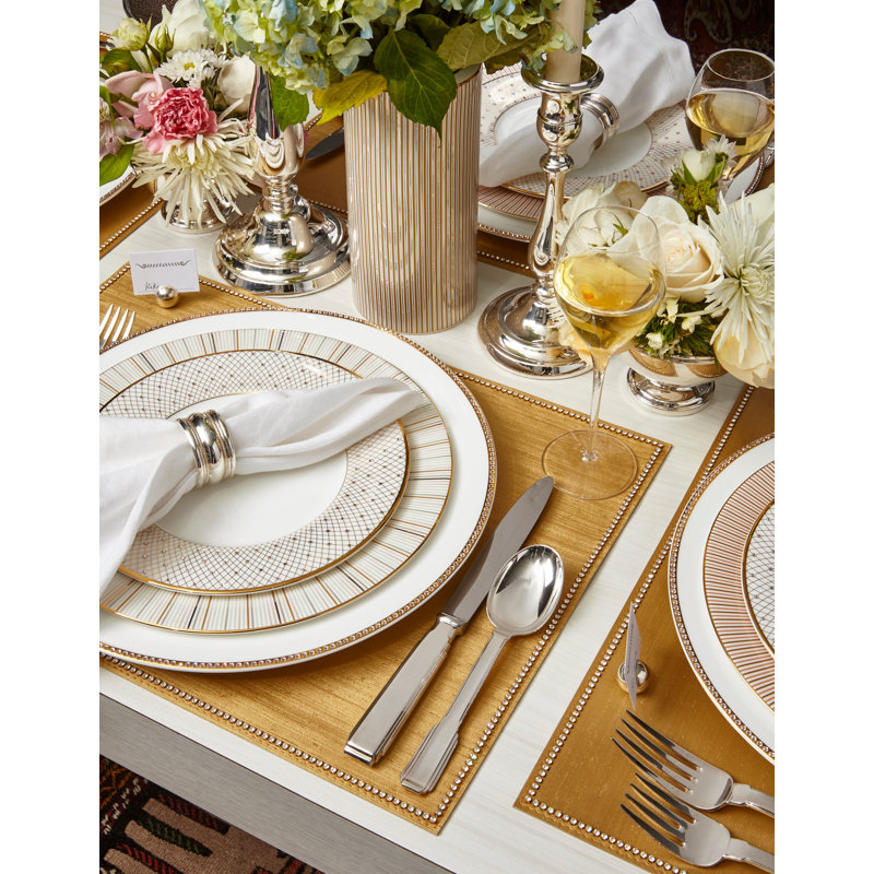 Princess Gold Bone China Platter