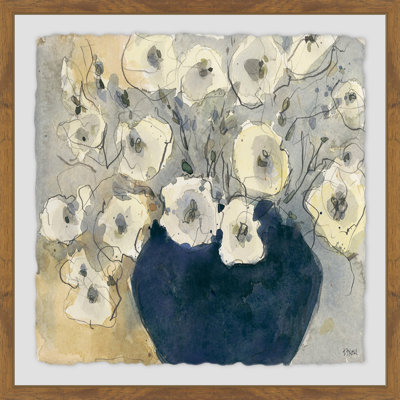 White Blossom Study I - Painting