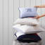 Coussin décoratif en coton bleu Tommy Hilfiger-126670533-126697016