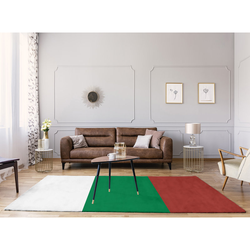 Chenille Striped Indoor Rug, Rectangle 8' x 10'