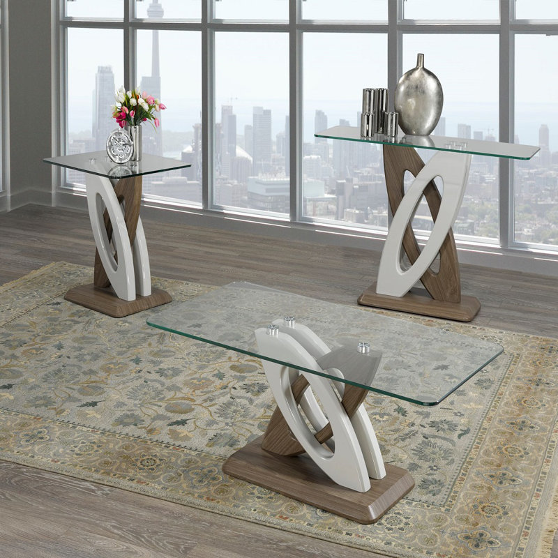 Table basse à piédestal Breasia