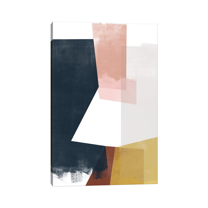 Multi Plane I by June Erica Vess - Wrapped Canvas Print, 30.48cm H x 20.32cm W x 1.905cm D
