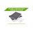 Tovolo Twist and Release Mini Ice Tray Set with Bin and Scoop, 300 Cubes, Charcoal