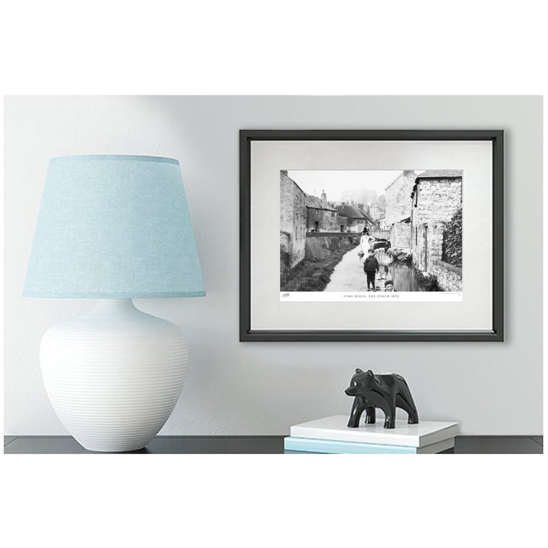 Lyme Regis, The Lynch 1892 by Francis Frith - Single Picture Frame Print, 45cm H x 60cm W x 2.3cm D