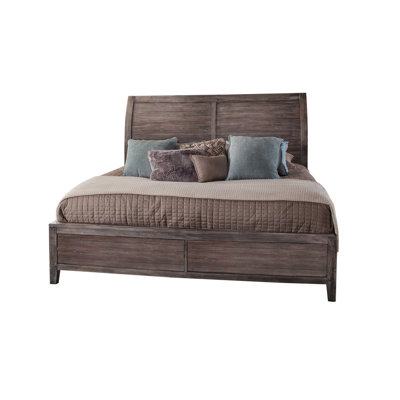 Cisco Solid Wood Low Profile Sleigh Bed -  Birch Laneâ¢, F889B635390D430F98E293B0E3C85BCF