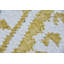 Tapis blanc/doré fait main kilim Lianna-1317494528
