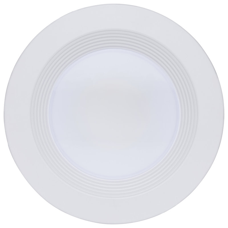 25.5W Field Selectable LED 8-Inch Commercial Downlight Dual Dimming Round 120-347V