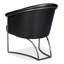 Chaise en cuir Nagel