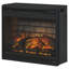 Ahupendra 23.75'' W Black Fireplace Insert with 5386 BTU