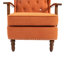 Fauteuil à cadre en bois, fauteuil d'appoint moderne pour le salon-1102204950