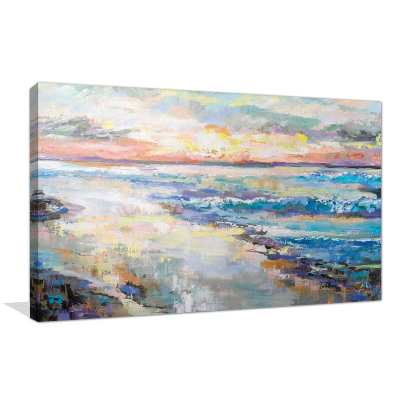 706-6213 " Sea Spray ", 30" W x 18" H, Wrapped Canvas