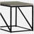 Sonoma Grey Square End Table