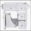Meuble-lavabo de 30 po sans lavabo supérieur-847291140