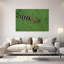 Young American Alligator In Duckweed. by Green Earth Collection - Wrapped Canvas Print-396641733