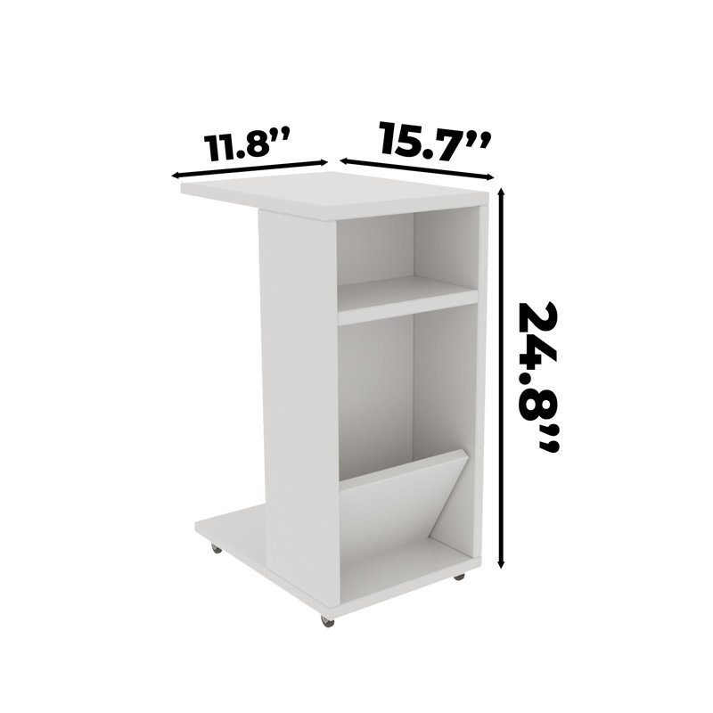 C Table End Table With Storage