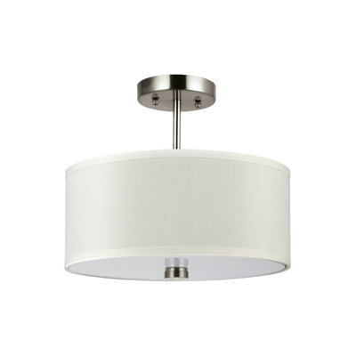 Dayna Shade Pendants Convertible à deux lumières encastré / semi-encastré de Visual Comfort Studio
