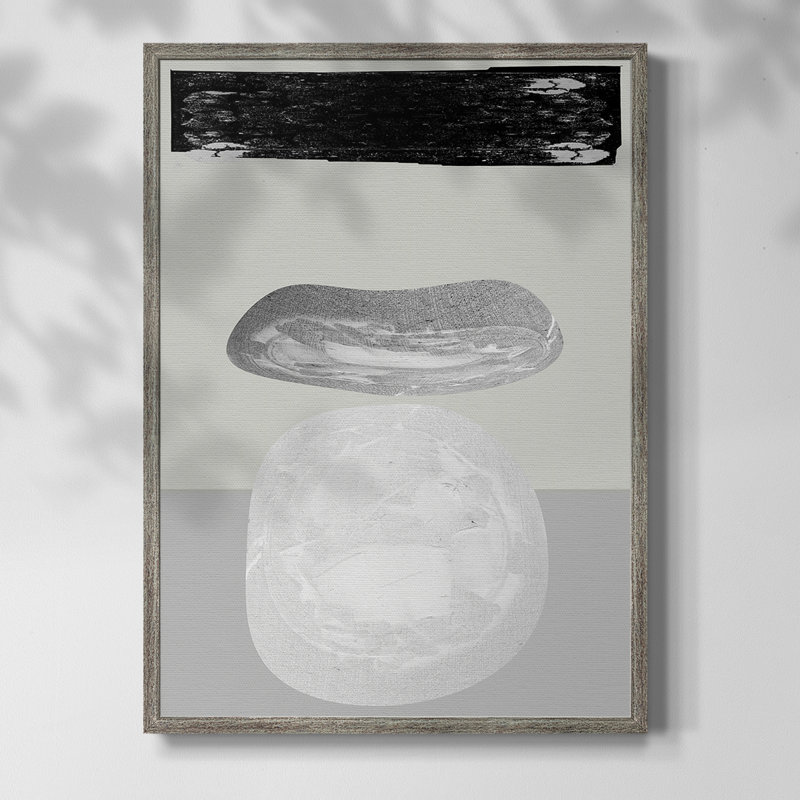 Eggy II Framed Print - Solid Wood, 11" H x 9" W