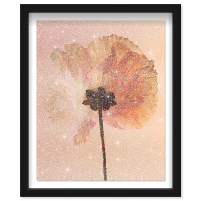 Amber Radiance II Framed Graphic Art