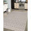 Tapis taupe unique 4 pi 11 po x 7 pi 10 po Demeir
