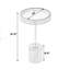 Shen Pedestal Side Table