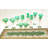 Mosaic Christmas 11oz Nahlia White Wine Glass