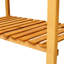 Lit de jardin surélevé en bois avec table pliable et espace pour diverses plantes de jardinage plantation côté 8 zones de culture séparées-1251126817