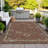 Machine Washable Indoor/Outdoor Xhevrie Paprika Rug-111820295