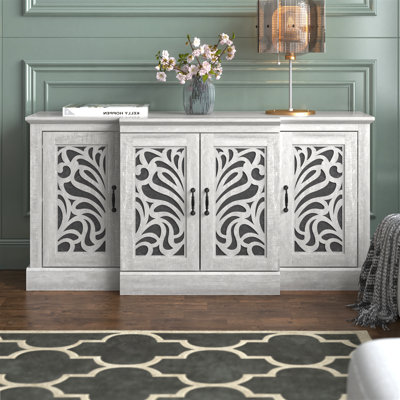 Kealon Traditional Cutout 60.4" Wide Sideboard Buffet by Red Barrel Studio