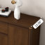 Nut-Brown Manufactured wood Shoe Storage