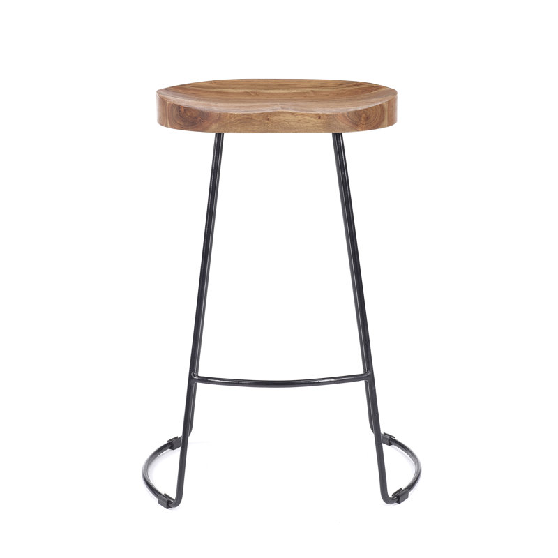 Nataly Counter Stool with Metal Frame
