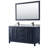 Daria 60'' Double Bathroom Vanity with Carrara Marble Top-97959596-97959598-97959603
