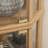Lighted Corner Curio Cabinet  Elegant Glass Display Case For Living Room & Bar Storage  Perfect For Antique Collections & Wine  Includes Builtin Lighting-715916442