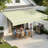Retractable Patio Window Awning with Aluminum Frame, Acrylic Fabric-122994445-129992608
