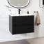Meuble-lavabo mural 24 po en contreplaqué flottant avec lavabo