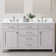 Ajhane 60'' Double Bathroom Vanity with Engineered Stone Top