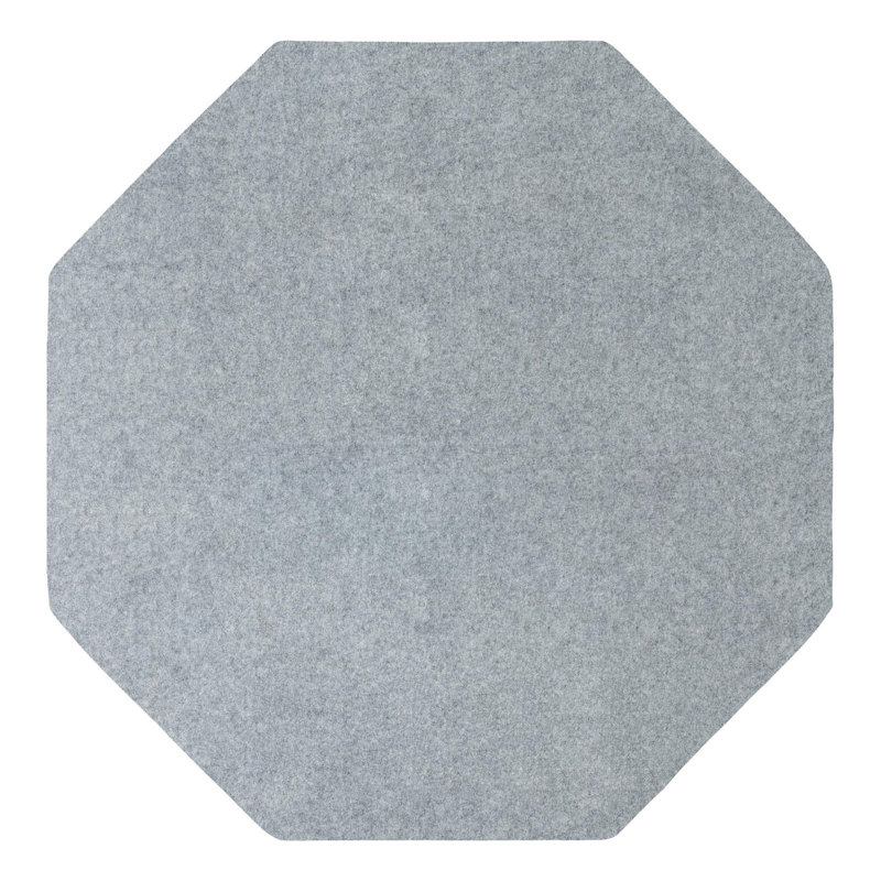 Sous-tapis Hokku Designs Timora, Octogone 7 pi 10 po